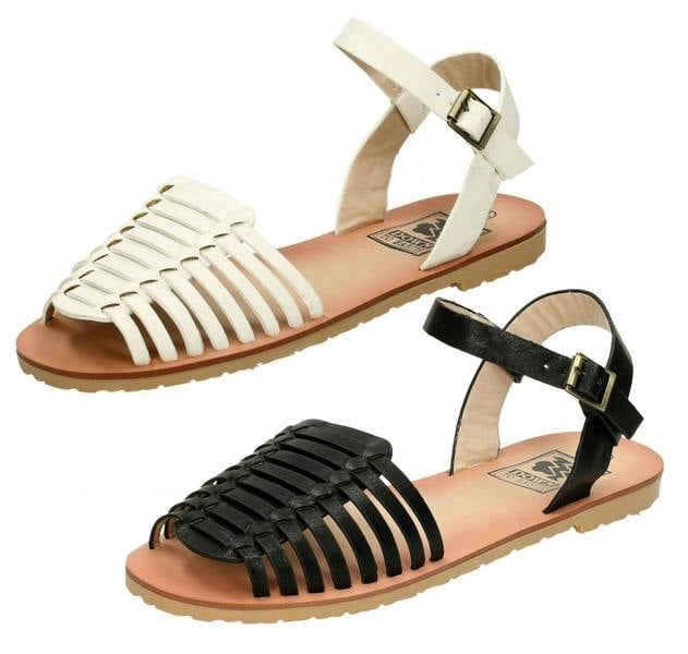Down to Earth Ladies Casual Down To Earth Strappy Sandals