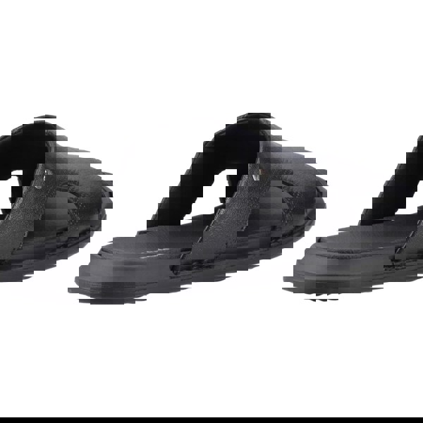 Hush Puppies Callum Slide Leather Men's Black Sandals