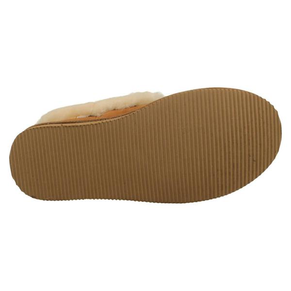 Padders Ladies Padders Fur Trim Slippers Cuddle