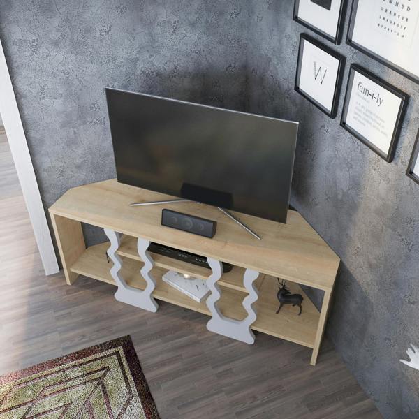 Decorotika Firal Modern Tv Stand TV Cabinet for TV's up to 45"
