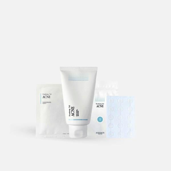 PYUNKANG YUL ACNE Facial Cleanser 120ml + Spot Patch + Acne Dressing Mask Set