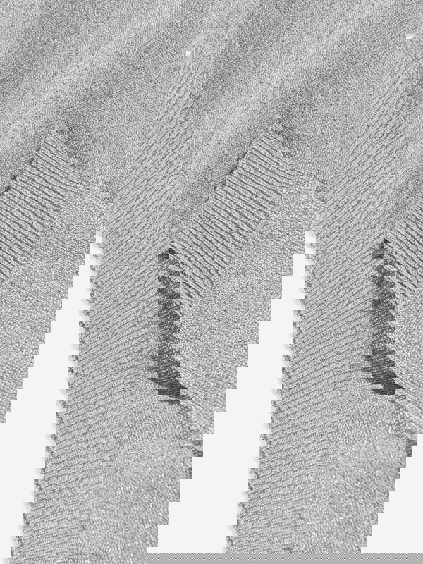 Versace Girls Logo Knitted Sweater in Silver