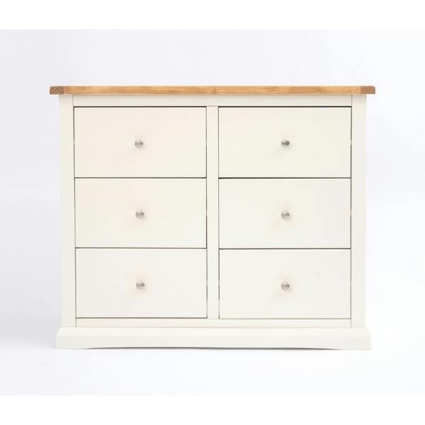 Castelli 6 Drawer Chest of Drawers Chrome Knob