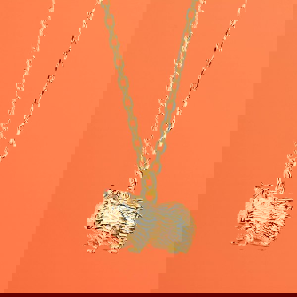 Guinea Pig Gold Necklace - Personalised - MYLEE London