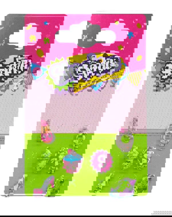 Vanilla Underground Shopkins Girls Silver Earrings (One Size)