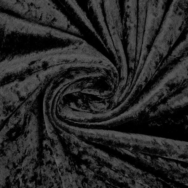 Furnishings For Less Chelsea / Crystal Crushed Velvet Footstool