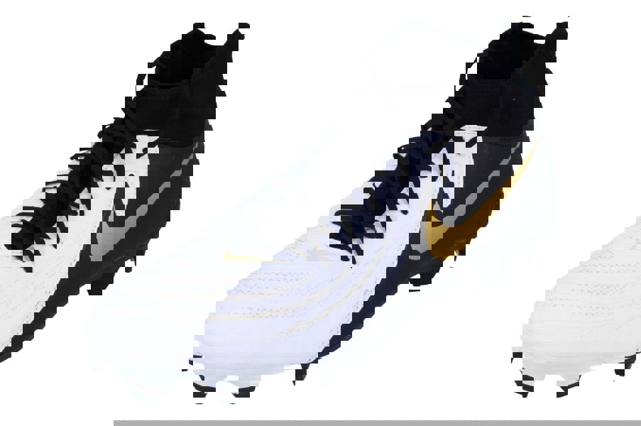 Nike Phantom Luna II Academy Fg/Mg Mens Football Boots Fd6725  100 - White Black Metallic Gold Coin 100 - Photo 0