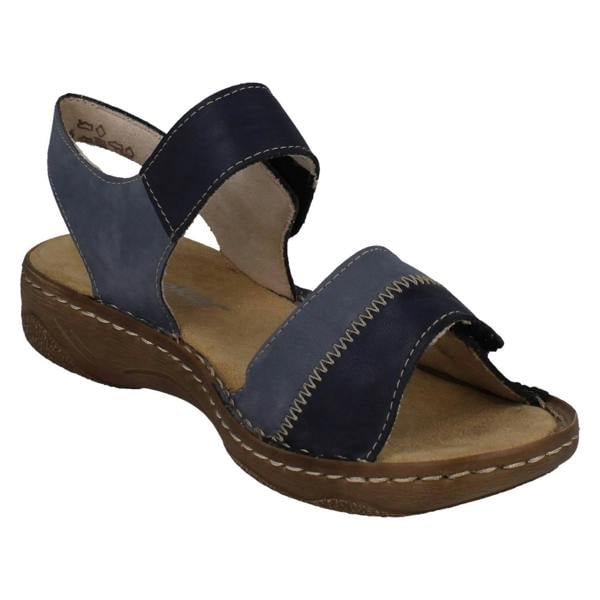 Rieker Ladies Rieker Antistress Colour Panel Sandals V2860