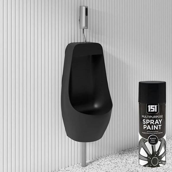151 12X 151 Black Matt Spray Paint 400ml