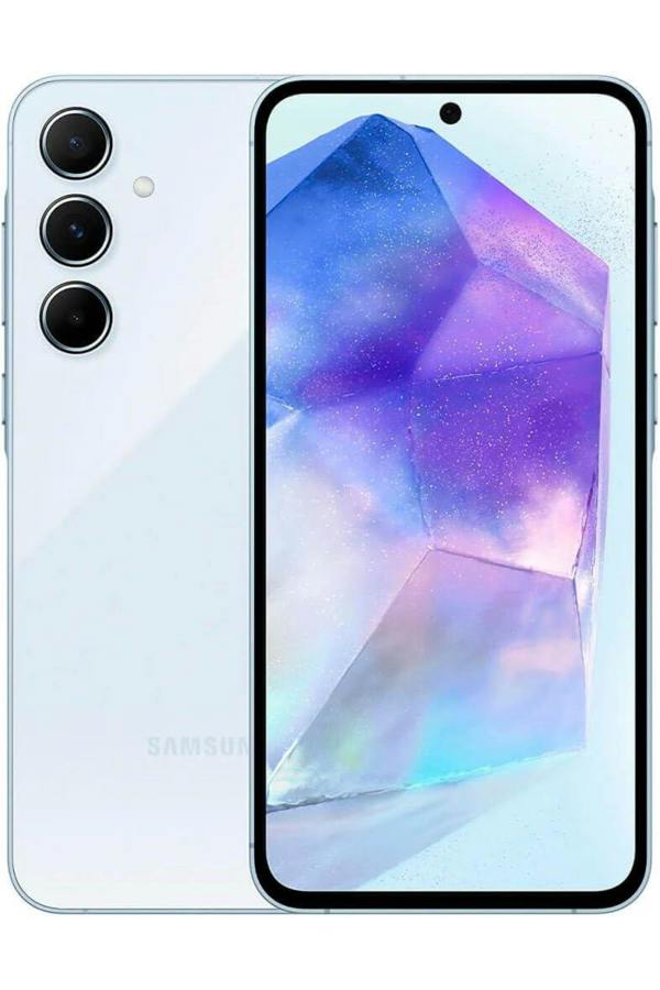 Samsung Galaxy A55 5G 128GB 8GB RAM Icy Blue Dual SIM Smartphone