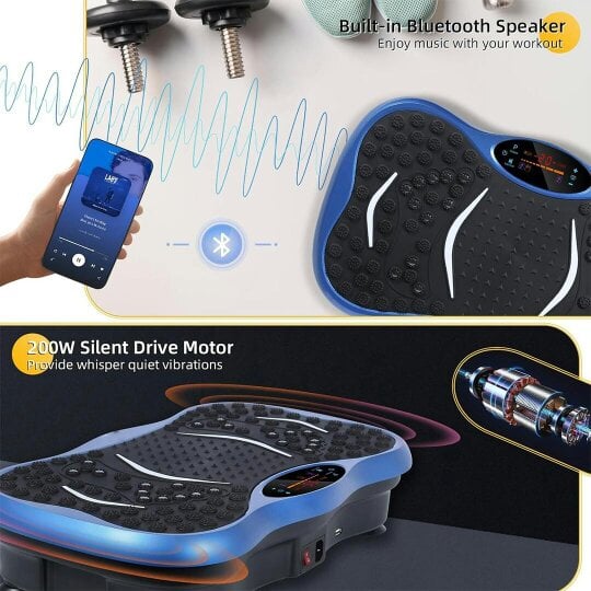 Havendro Power Vibration Plate Exercise Body Shaker Massager Vibrating Machine Platform