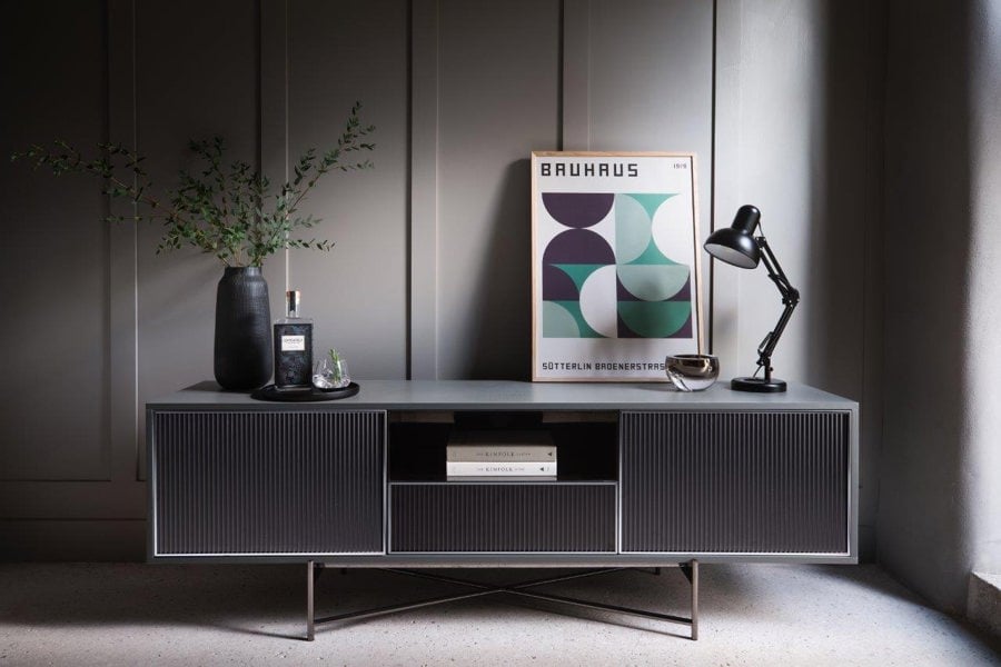 Adriana Large media unit by Gillmore British Design