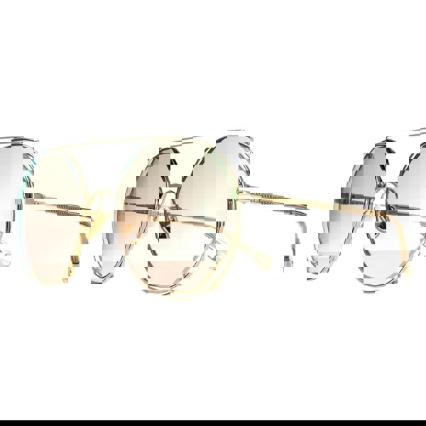 Chloe Sunglasses CH0041S 001 Gold Green Gradient