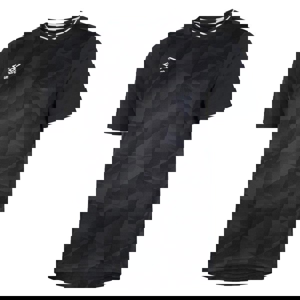 Umbro Mens Triassic Logo Short-Sleeved Jersey - Black/Carbon