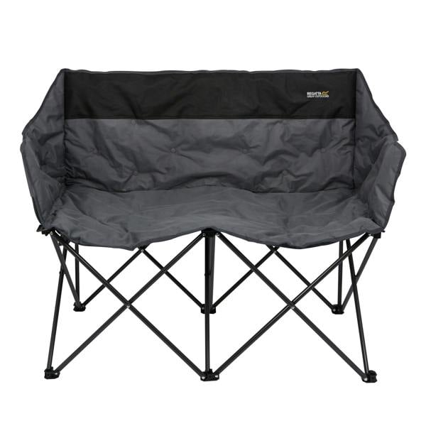 Regatta Navas 2 Person Camping Chair - Black/Ebony