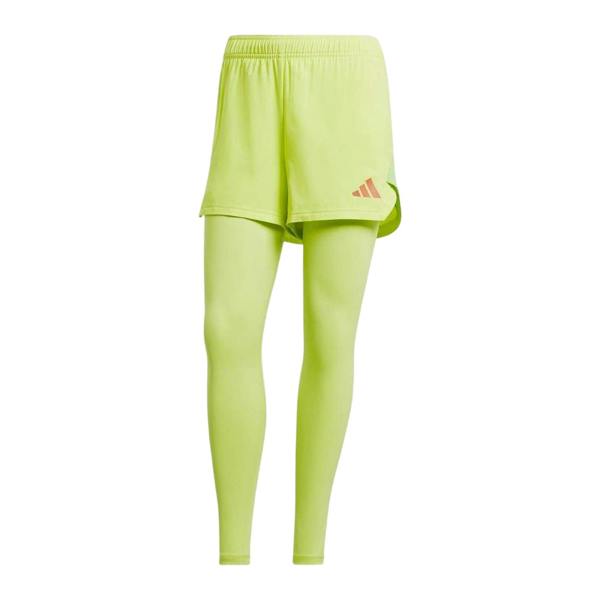 Adidas Womens/Ladies Tiro 24 Fitted Leggings - Solar Yellow - 