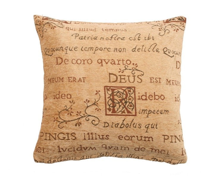 Intimates Luxury Large Chenille Jacquard Cushion - 56cm x 56cm