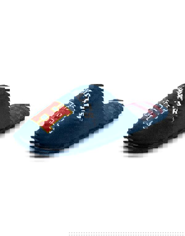 Harry Potter Mens Blue Hogwarts Mule Slippers