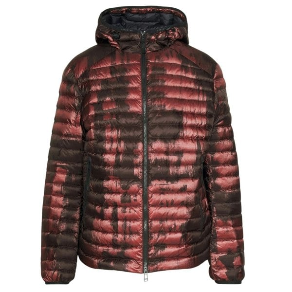 Belstaff Abstract Airframe Down Filled Jacket - Lava Red