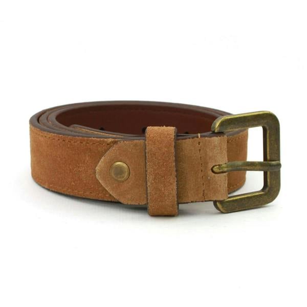 Eastern Counties Leather Womens Alessia Suede Waist Belt - Tan