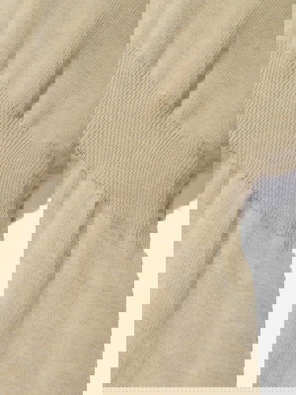 Fendi Kids Fendi Girls Knitted FF Logo Dress in Brown