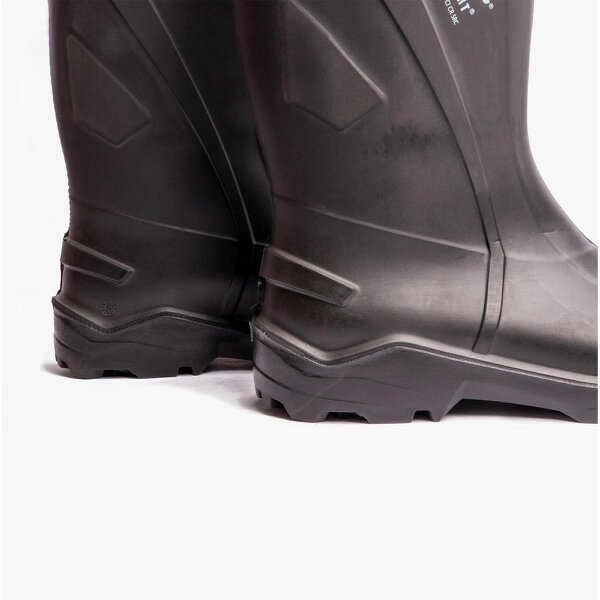 Dunlop PUROFORT+ Safety Wellington Boots   in  Black