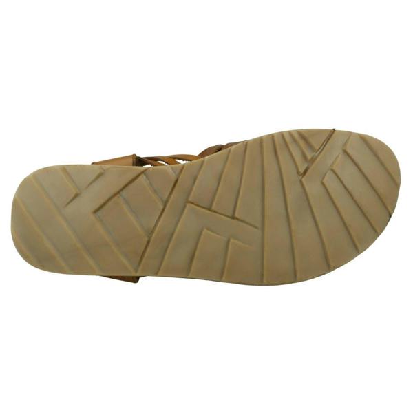 Leather Collection Mens Leather Collection Slingback Sandals A0061