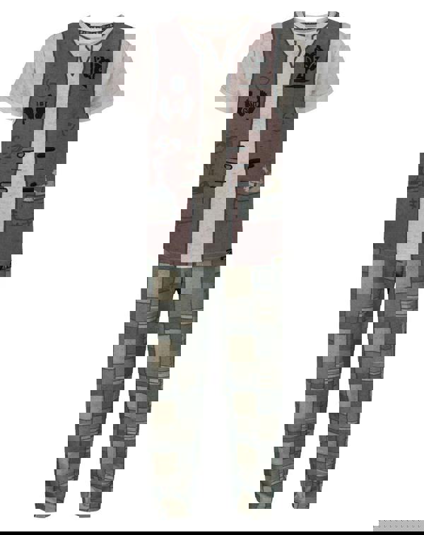 Disney Boys Brown Bfg Short Sleeve Long Leg Pyjama Set