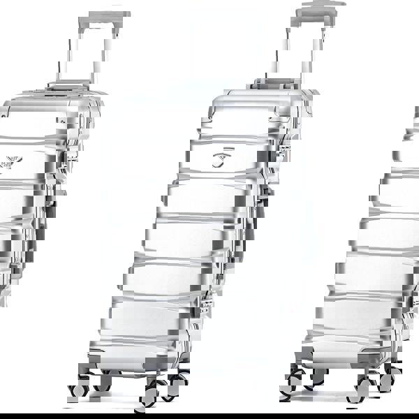 Flight Knight 55x35x20cm Hard Shell Cabin Carry On Suitcase 100+ Airline Approved