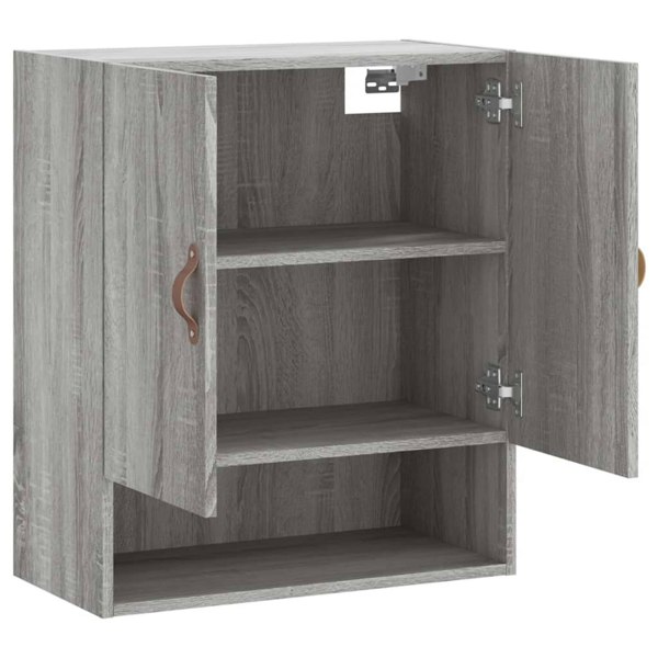 Berkfield Wall Cabinet Grey Sonoma 60x31x70 cm Engineered Wood