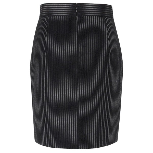 A Stella McCartney elegant mini skirt in a pinstripe fabric
