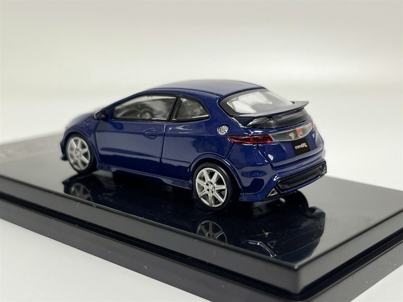 Paragon Honda Civic 2007 Type R FN2 Sapphire Blue LHD 1:64 Paragon 55396