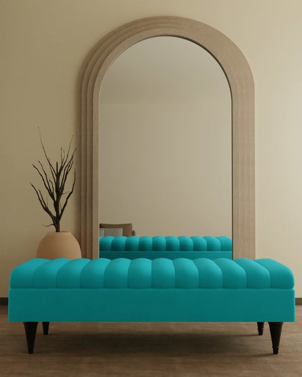 Romo Panel Ottoman storage Coffee Table Bench seat - ISTOOLS