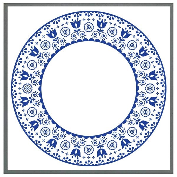 Benjamin Tate Design Folk art (Picutre Frame)