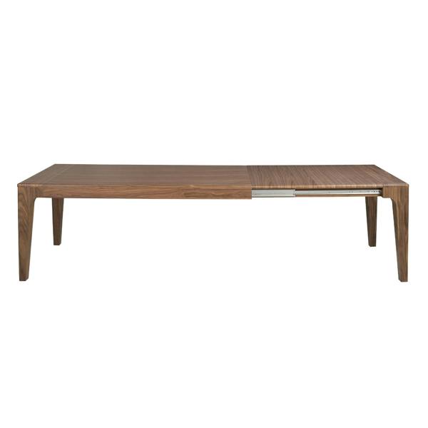 Angel Cerdá Rectangular extendable dining table in walnut 1190