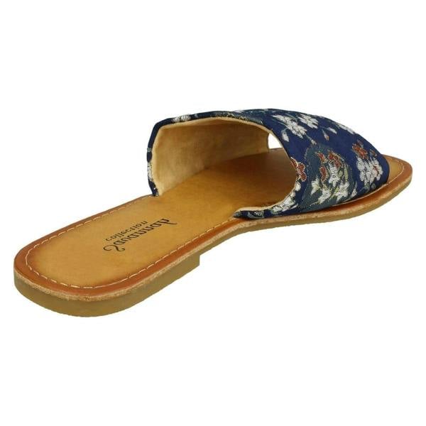 Savannah Ladies Savannah Patterned Mule Sandals