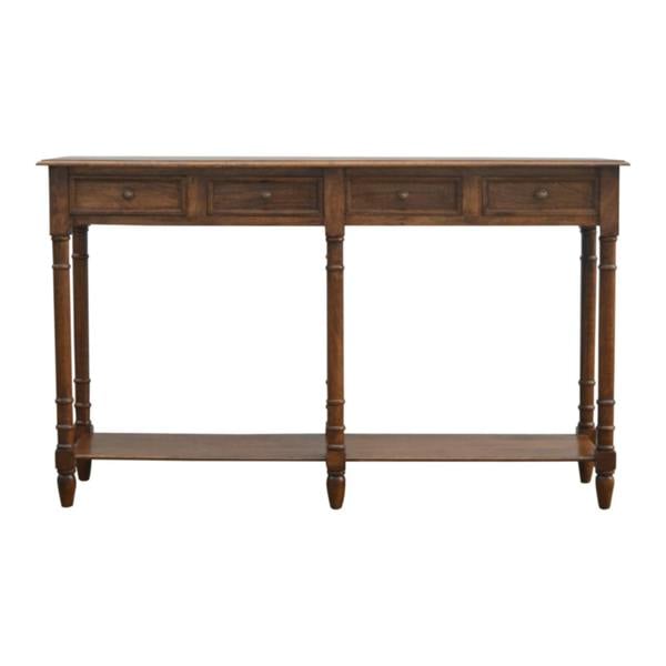 Artisan Furniture 4 Drawer Hallway Console Table