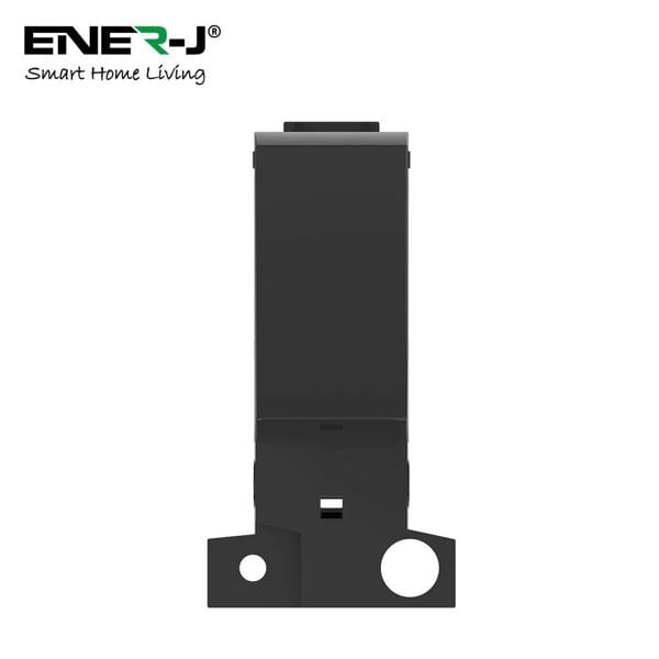 ENER-J 1 Gang Wireless Kinetic Switch, CLICK Minigrid Style, Black Body (PRO Series)