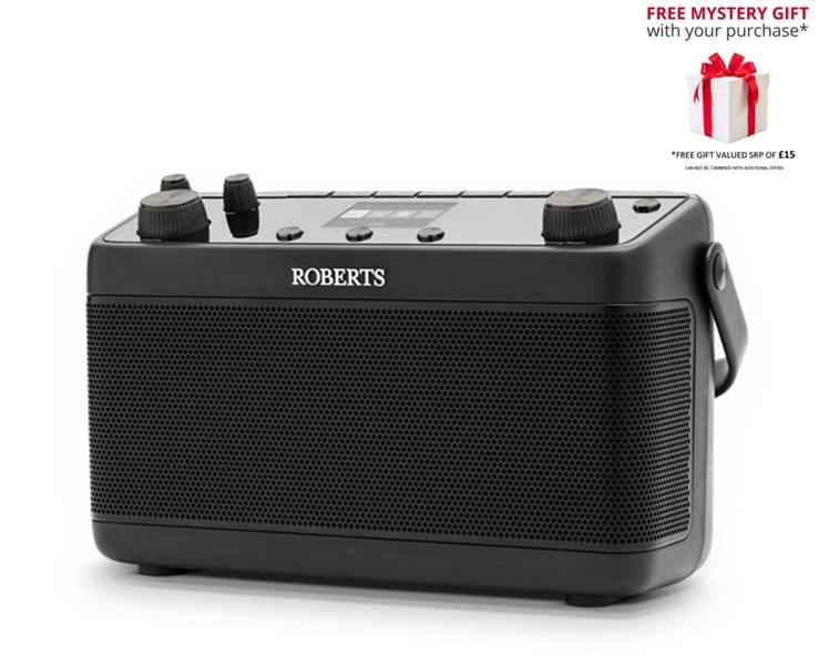 Roberts Roberts Blutune7 DAB+ / FM / Bluetooth Portable Stereo RDS Radio – Free Gift RRP £15