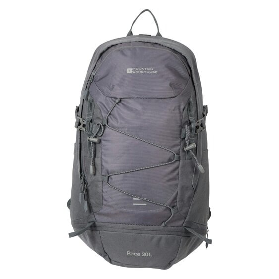 Mountain Warehouse Pace 30L Backpack - Black - One Size - Black
