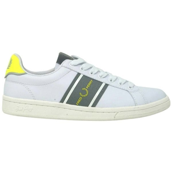 Fred Perry Leather Trainers - White