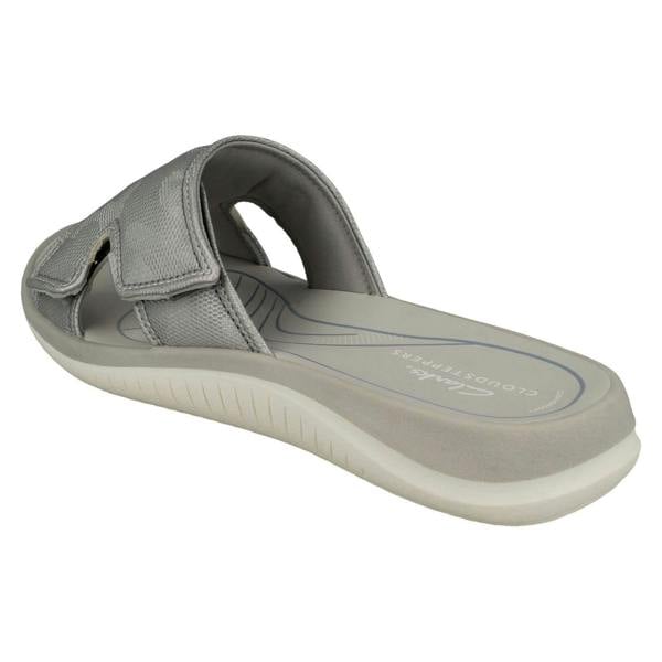 Clarks Ladies Cloudsteppers By Clarks Camo Detailed Mule Sandals Glide Bay 2