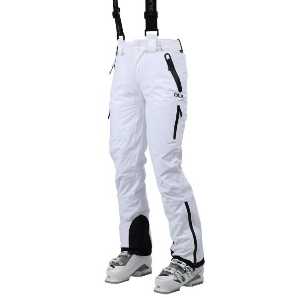 Trespass Womens/Ladies Marisol II DLX Waterproof Ski Trousers - White - 