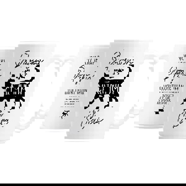 Personalised Memento Company Personalised Pawsome Cat Mum Mug