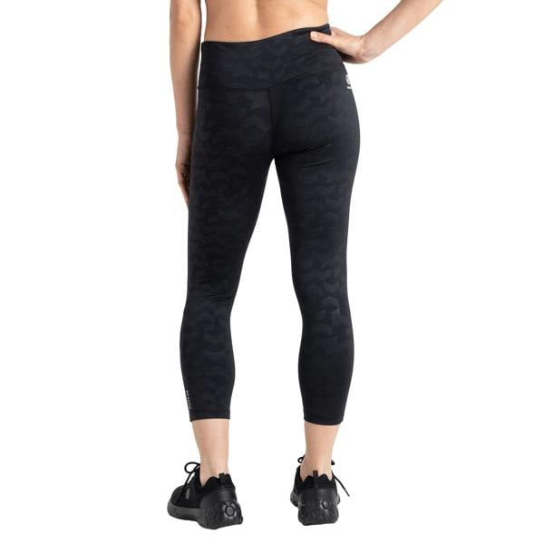 Dare 2B Womens/Ladies Influential Chevron 7/8 Leggings - Black - 