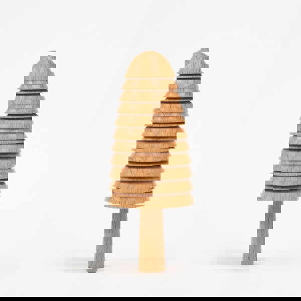 The Arboretum Handmade Wooden Shell Ornament