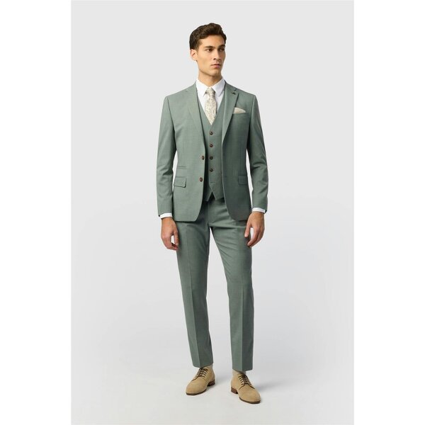 Antique Rogue Slim Fit Blake Sage Texture Jacket