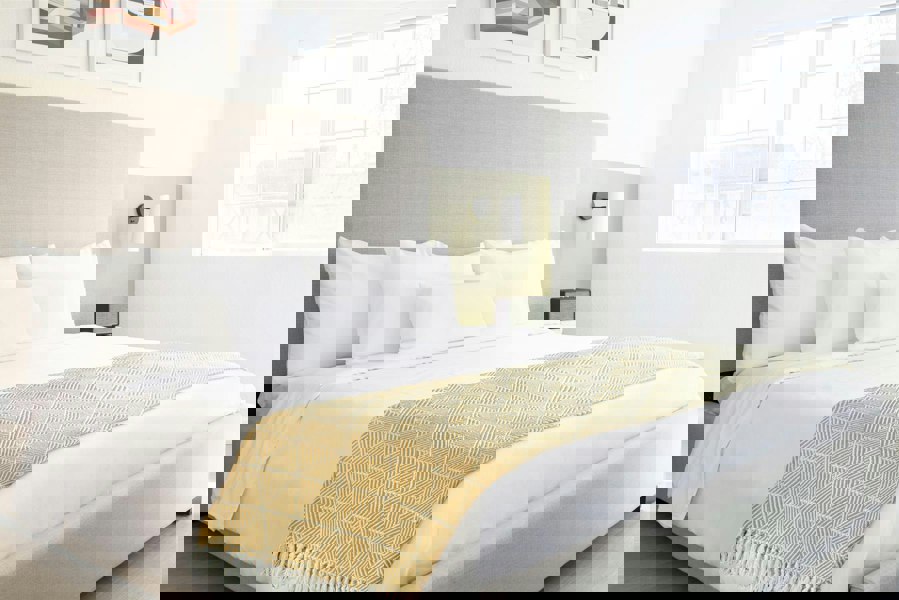 Emma Barclay Zahra Ochre Blanket/Throw