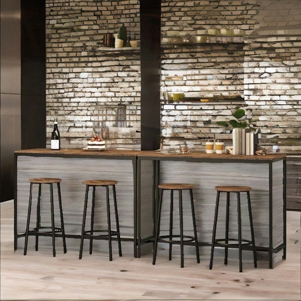 Rafaelo Mobilia Set of 2 Bar Stools