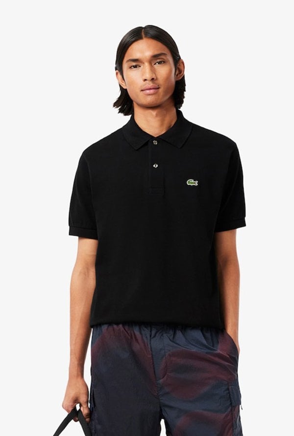 Lacoste Men's Classic Fit L.12.12 Original Polo Shirt - Black